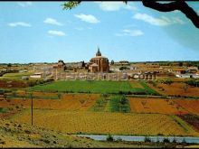 Vista panorámica de villanueva de la jara (cuenca)