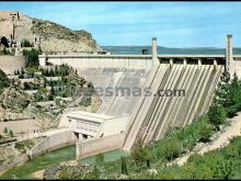 Presa y central eléctrica en el pantano de buendía (cuenca)