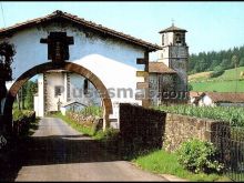 Arco de entrada a maya (navarra)