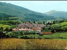 Vista general de santesteban (navarra)