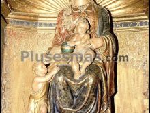 Virgen con el niño y san juan de la iglesia parroquial en ororbia (navarra)