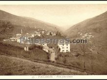 Vista panorámica de valcarlos (navarra)