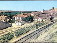 Vista parcial de san esteban de gormaz (soria)