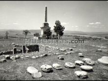 Molinos celtíberos y obelisco de numancia (soria)