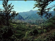 Vista del valle desde el mirador de los porros. oseja de sajambre (león)