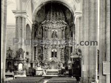 Nave central de la iglesia de santa eugenia en becerril del campo (palencia)