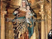 Virgen del rosario en belmonte de campos (palencia)