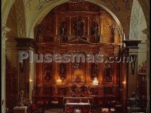 Altar mayor de la ermita de nuestra señora de revilla en baltanás (palencia)