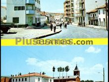 Calle mayor y avenida josé antonio en guardo (palencia)