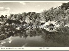 Lago del espejo en los baños de retortillo (salamanca)