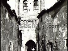 Rincón típico y arco de las campanas de san felices de los gallegos (salamanca)