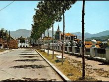 Paseo de josé antonio en el espinar (segovia)