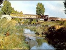 Puente sobre el río pirón en mozoncillo (segovia)