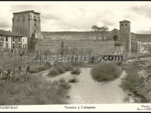 Torreón y colegiata de covarrubias (burgos)