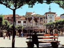 Plaza mayor de briviesca (burgos)