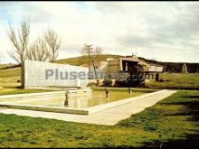 Jardín de un mesón en burgos