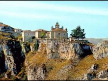 Vista general del santuario de santa casilda (burgos)