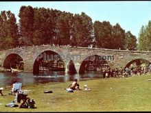 Puente romano sobre el río alberche en navaluenga (ávila)