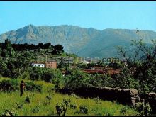 Riscos donde vive la capra hispánica en villarejo del valle (ávila)