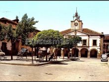 Plaza de españa de el tiemblo (ávila)