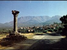 Vista parcial de san esteban del valle (ávila)