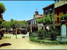 Plaza de españa en piedrahíta (ávila)