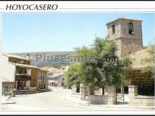 Iglesia de san juan bautista en hoyocasero (ávila)