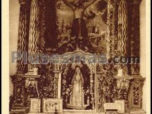 Altar de la ermita de la soledad de nieva de cameros (la rioja)