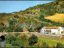 Vista parcial de villanueva de cameros (la rioja)