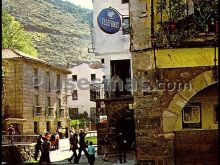 Calle de la plaza de ortigosa de cameros (la rioja)