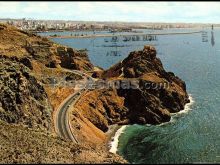 Carretera almería - málaga. al fondo almería.