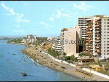 Vista parcial y playa de aguadulce (almería)