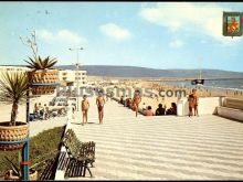 Nuevo paseo marítimo y playa de barbate de franco (cádiz)