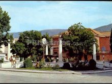 Fuente y entrada a la alameda de la concepción de mancha real (jaén)