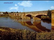 Puente romano sobre el guadalquivir en andújar (jaén)