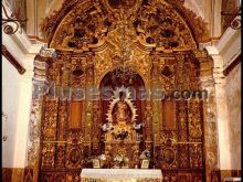 Retablo del santuario de nuestra señora del monte, patrona de cazalla de la sierra (sevilla)