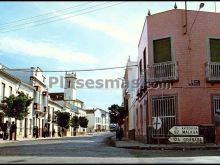 Calle cervantes y parroquia de la roda de andalucía (sevilla)