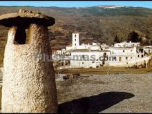 Detalle chimenea en la alpujarra (granada)