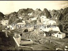 Vista de cuevas de guadix (granada)