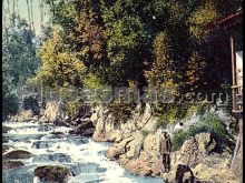 Paisaje de la fuente del francés en hoznayo (cantabria)