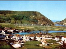 Vista general de unquera (cantabria)