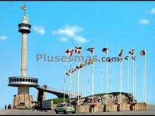 Monumento a la marina de castilla y al emigrante en peña cabarga (cantabria)