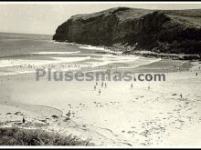 Playa de cobreces en alfoz de lloredo (cantabria)