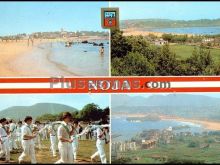 Playas del ris y trengandin de noja (cantabria)