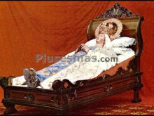 Virgen de la cama del convento de santa clara en escalante (cantabria)