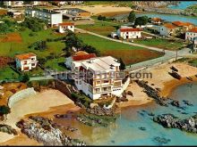 Vista aérea de isla en arnuero (cantabria)