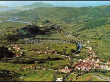 Vista panorámica de ampuero (cantabria)