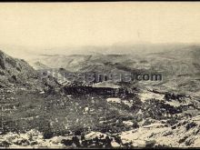 Delante del santuario se extiende la fértil hoya de belerda, aldea de trescientos vecinos, anejo de queseda. tiscar (jaén)