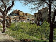 Castillo, colegiata y vista panorámica de alquezar (huesca)