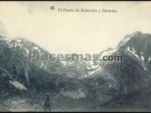 Puerto de bujaruelo y gavarnie en el pirineo de la provincia de huesca